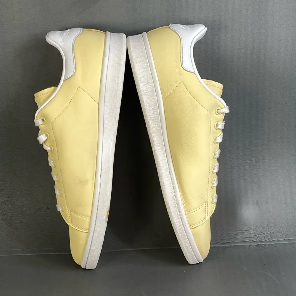Adidas Stan Smith Men's Shoes White-Easy Yellow  sneaker size 10 - Picture 6 of 9